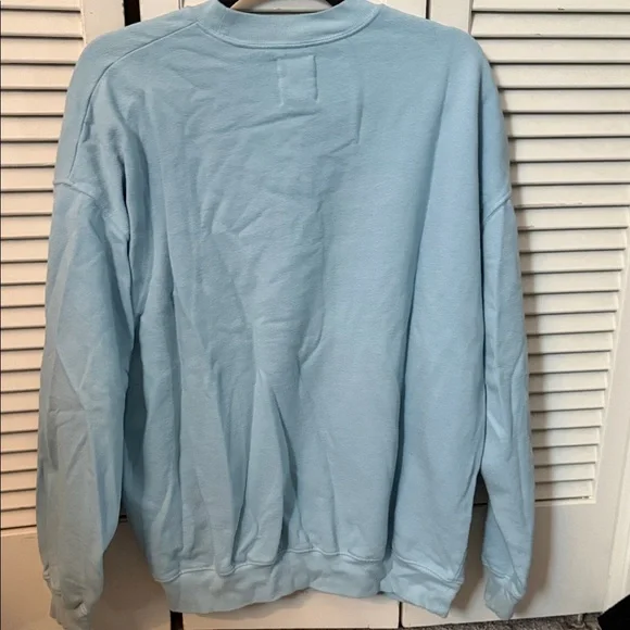 Billabong Light Blue Sunrise Graphic Crewneck Sweater - Picture 2 of 3